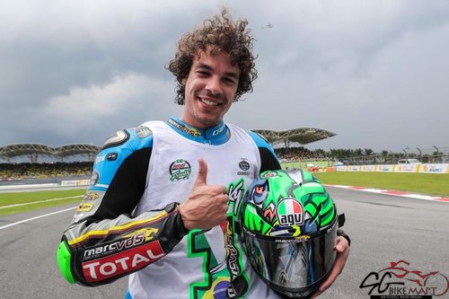 Marc Vds Racing Team S Rookie Franco Morbidelli Is Quickly Improving