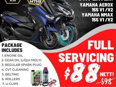 Full Servicing Yamaha Nmax 155 / Yamaha Aerox 155 V1 / V2