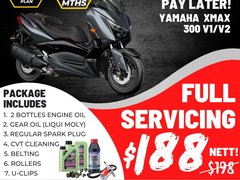 Full Servicing Yamaha Xmax 300 V1 /  V2 Repair Now, Pay Later