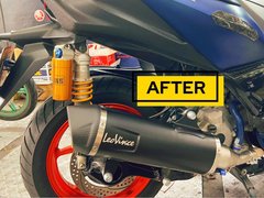 Akrapovic / Leovince / Termignoni Aftermarket Exhaust Yamaha Xmax 300 Lta Approved