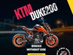 Brand New KTM 200 Duke for sale