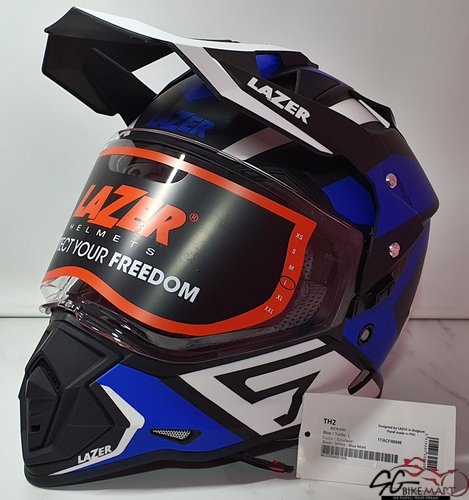 lazer th2 adventure helmet