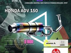 SP Tadao Full System Exhaust For Honda ADV150