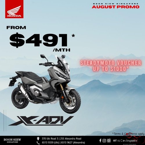 Brand New Honda XAdv 750 for Sale in Singapore Specs, Reviews