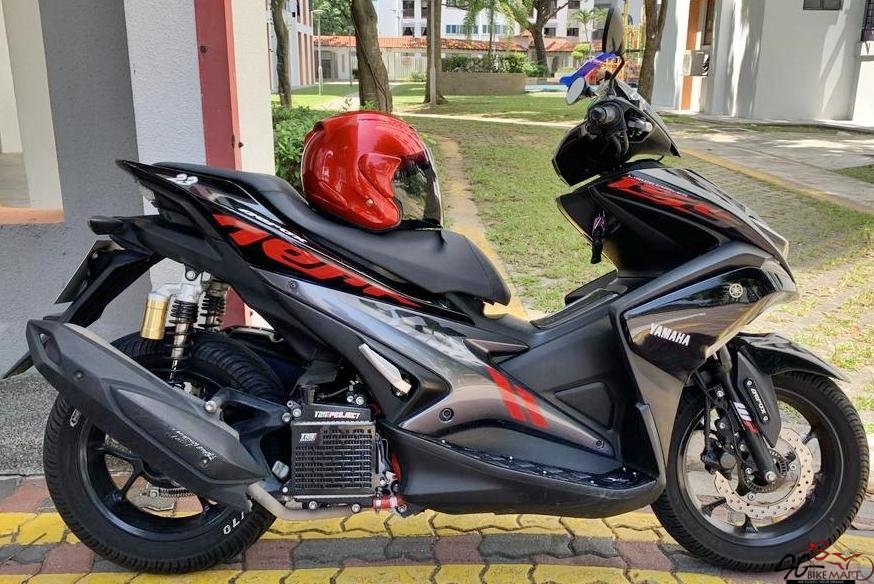 Used Yamaha Aerox 155 Bike For Sale In Singapore - Price, Reviews 