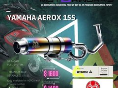 Yamaha Aerox 155 SP Tadao Full System Exhaust