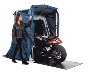 motorcycle shelter