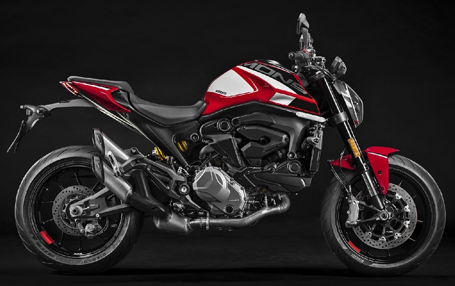 The handsome new 2021 Ducati Monster debuts to muscle the ...